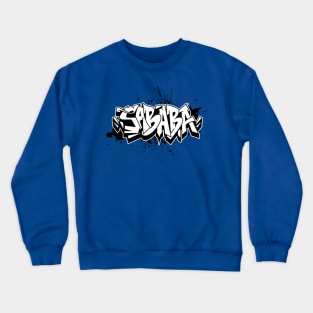 SABABA graffiti Crewneck Sweatshirt